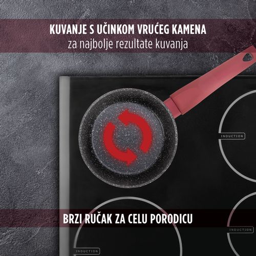 Kaserola Rosmarino Lava Stone Grape - 16 slika 5