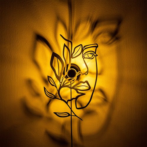 Opviq Zidna svjetiljka, Flower Faced slika 5
