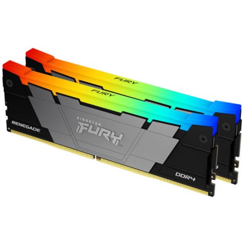 RAM DDR4 64GB (2x32GB) 3600MT/s Kingston Fury RGB KF436C18RB2AK2/64 slika 1