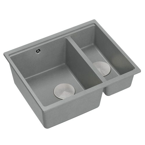 granitni sudoper Logan 150 Grey Metallic slika 2