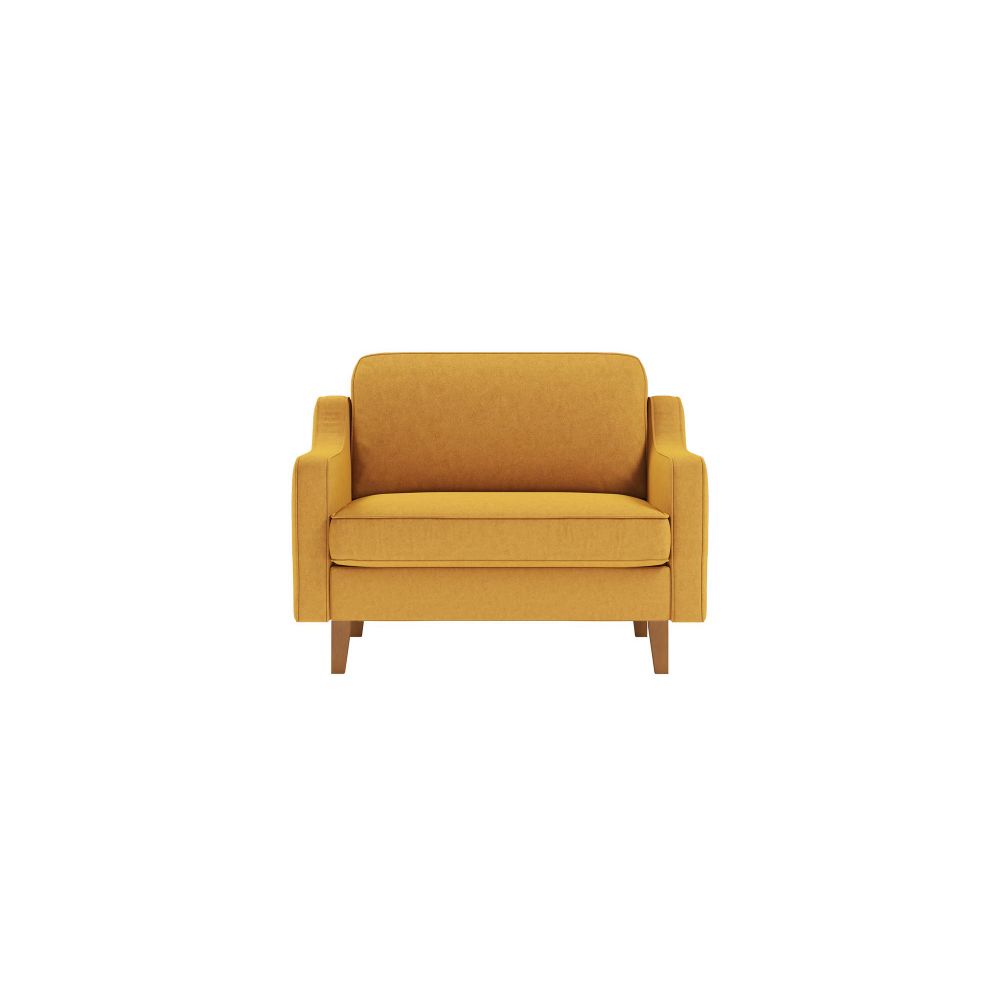 Fotelja Robin Loveseat - boje: senf orah slika 2