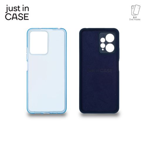 Xiaomi Redmi Note 12 2u1 Extra case MIX paket maski za telefon PLAVI  slika 3