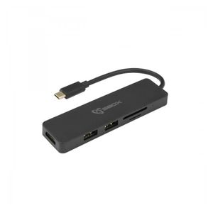 SBOX Adapter USB TYPE C-HDMI/USB-3.0/SD/TF 5u1