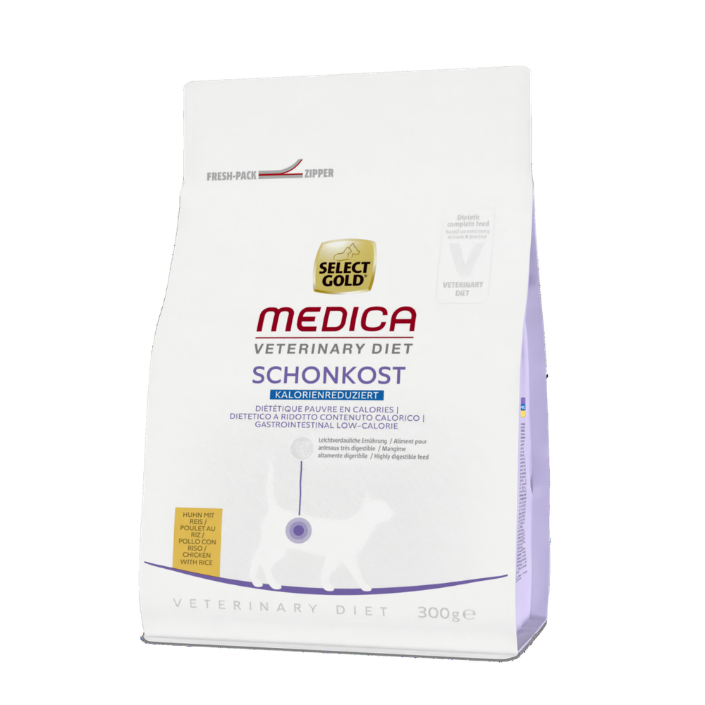 Select Gold Cat Medica Gastrointestinal Low Calorie piletina i riža 300 g slika 1