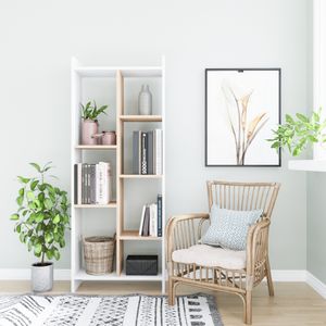 Eden - White, Oak White
Oak Bookshelf