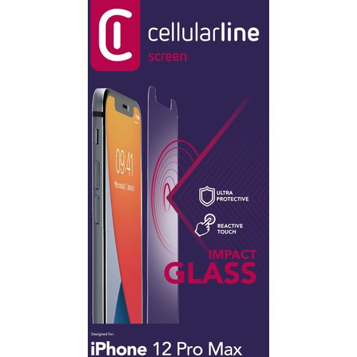 Cellularline zaštitno staklo za iPhone 12 Pro Max slika 2