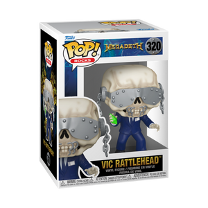 Funko Pop Rocks: Megadeth - Vic Rattlehead