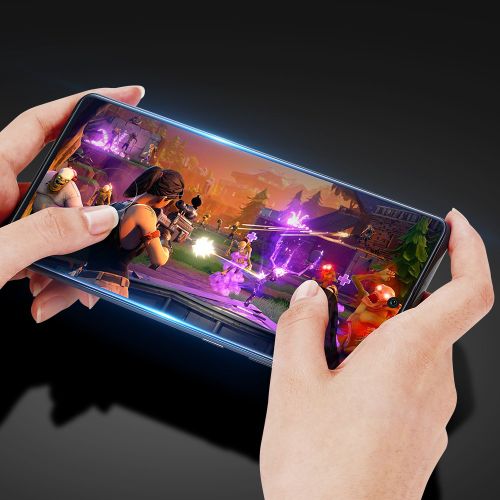 Dux Ducis 3D zakrivljeno staklo Zaštita zaslona s okvirom za Samsung Galaxy S20 Ultra slika 4