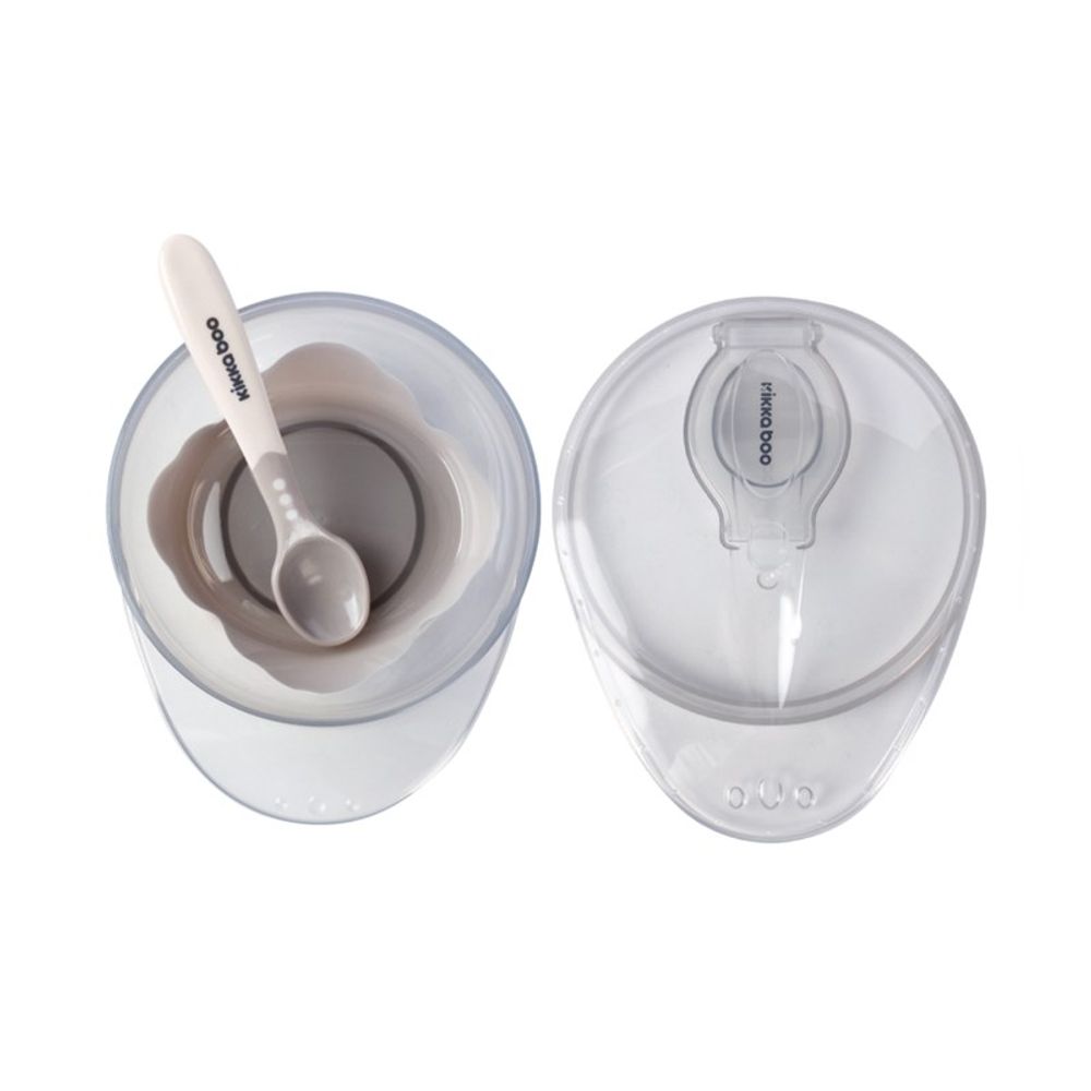 Kikka Boo Set za jelo 250ml, Bež slika 3