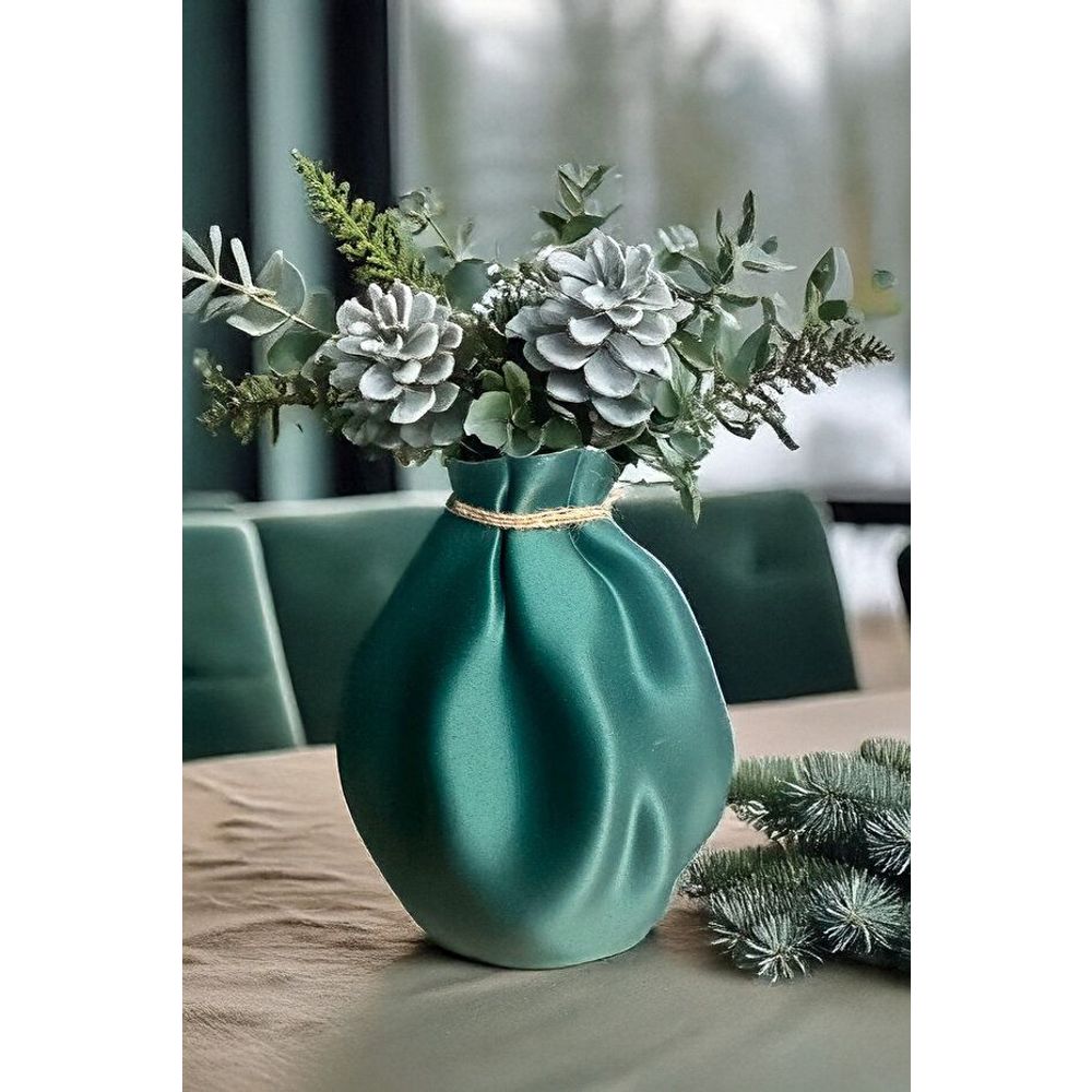 Vase Rainbow, colour: petrol green slika 1