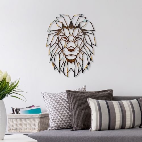 Wallity Metalna zidna dekoracija, Lion - 3 slika 2