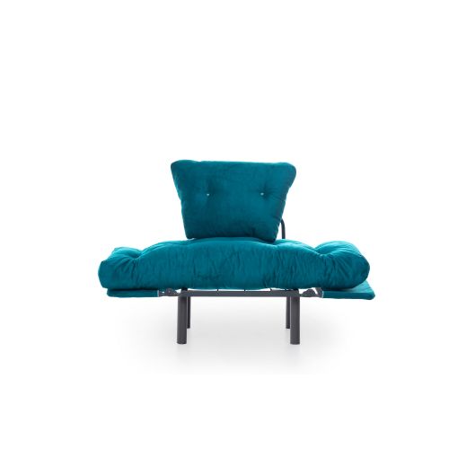 Atelier Del Sofa Fotelja, Petrol Green, Nitta Single - Petrol Green slika 10