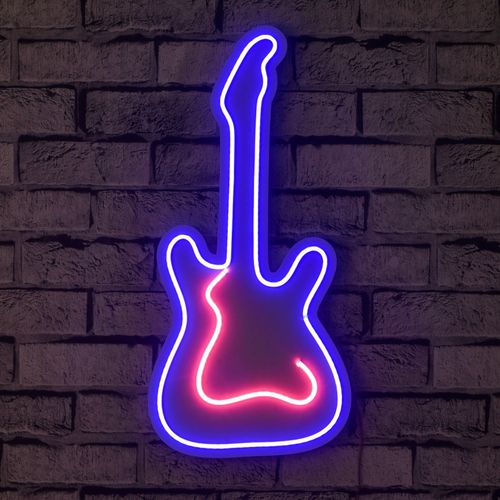 Wallity Ukrasna plastična LED rasvjeta, Guitar slika 9