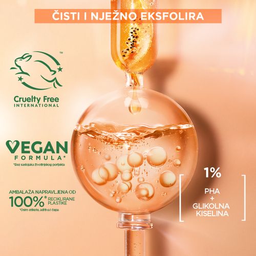 Garnier Micelarna voda s učinkom blagog pilinga 400ml slika 6