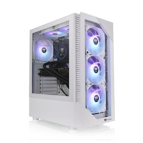 Kućište Thermaltake View 200 TG ARGB x3/WHITE/Window/SPCC/Tempered Glass slika 1