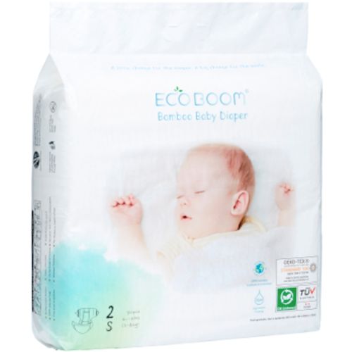ECO BOOM jednokratne pelene za bebe/veličina S (2) (od 3-8kg) 90kom slika 1