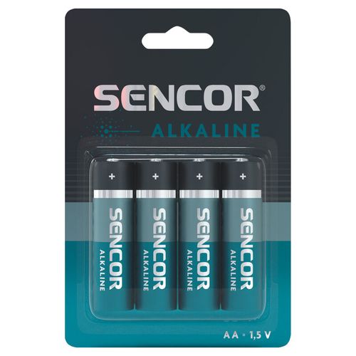 Baterija Sencor LR06 AA 4BP Alkalna 1/4 slika 1