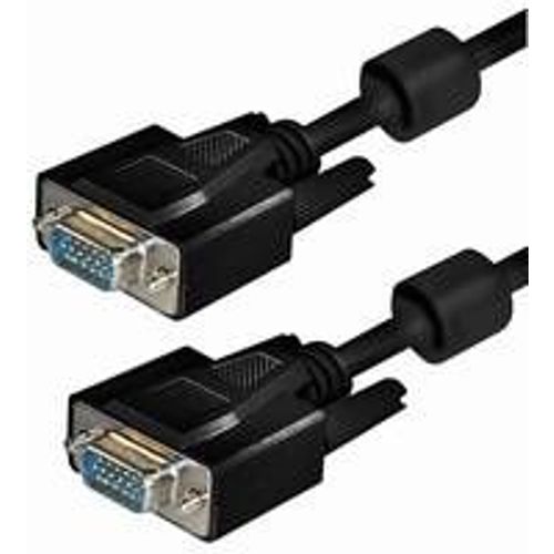 Transmedia VGA Monitor Cable 1,8m Black slika 1