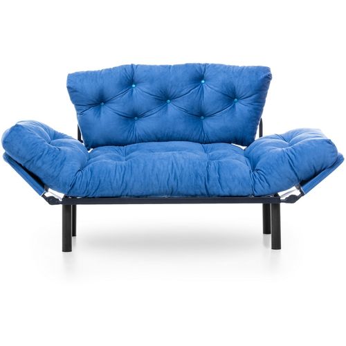 Atelier Del Sofa Dvosjed na razvlačenje NITTA plava , Nitta - Blue slika 12