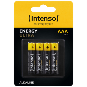 (Intenso) Baterija alkalna, AAA LR03/4, 1,5 V, blister 4 kom - AAA LR03/4