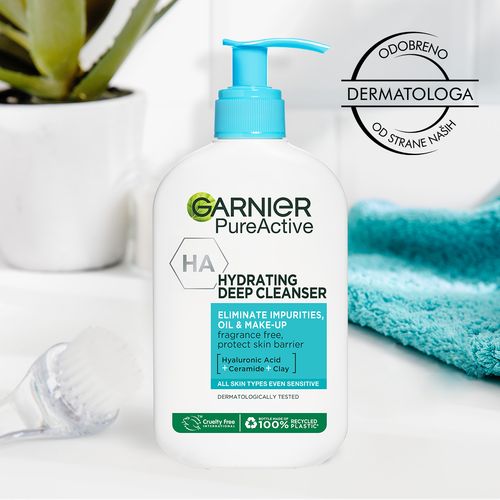 Garnier Skincare Pure Active Hydrating Deep Cleanser gel za čišćenje lica 250 ml slika 3