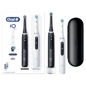 Oral-B Električna četkica iO Series 5 Duo Pack (Black + White)