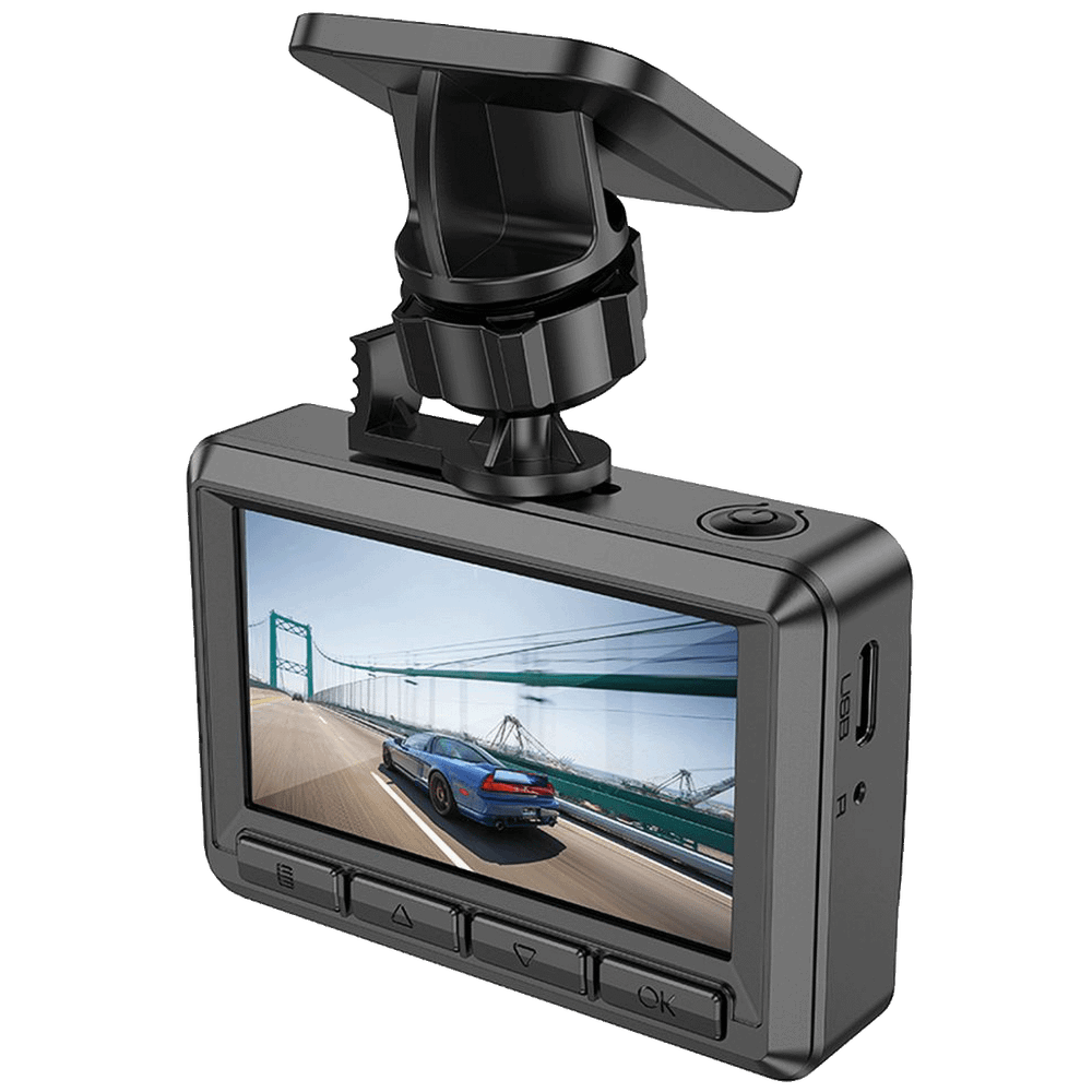 hoco. Auto kamera, 2 Mpxiel, Dual Camera, FullHD, microSD - DV3 slika 3