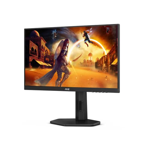 AOC 24G4X Monitor 23 8" IPS 1920x1080 180Hz 1ms GtG HDMIx2 DP  Gsync freesync pivot visina crna slika 2