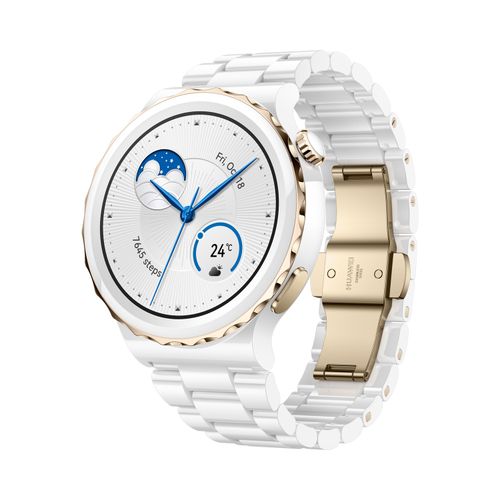 Huawei Watch GT 3 Pro Ceramic beli pametni sat 43mm slika 1