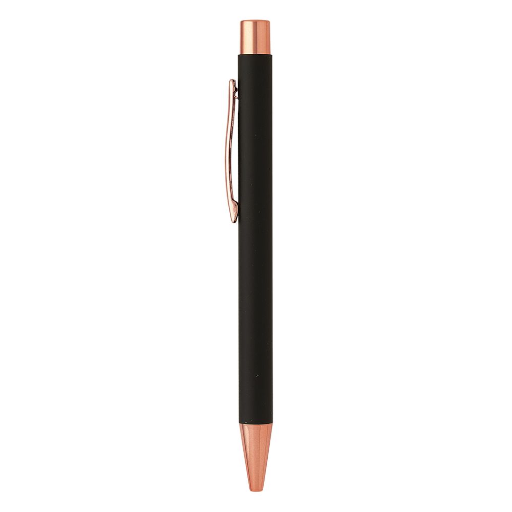 TITANIUM ROSE GOLD,met.hemijska olovka,crna slika 1