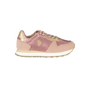 US POLO ASSN. PINK CHILDREN'S SPORTS SHOES