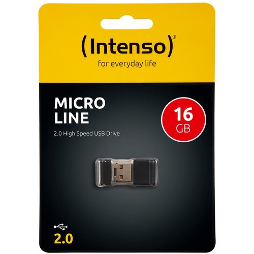 (Intenso) USB Flash drive 16GB Hi-Speed USB 2.0, Micro Line - ML16 slika 1