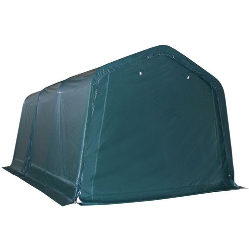 Uklonjivi šator za stoku PVC 550 g/m² 3,3 x 4,8 m tamnozeleni slika 5