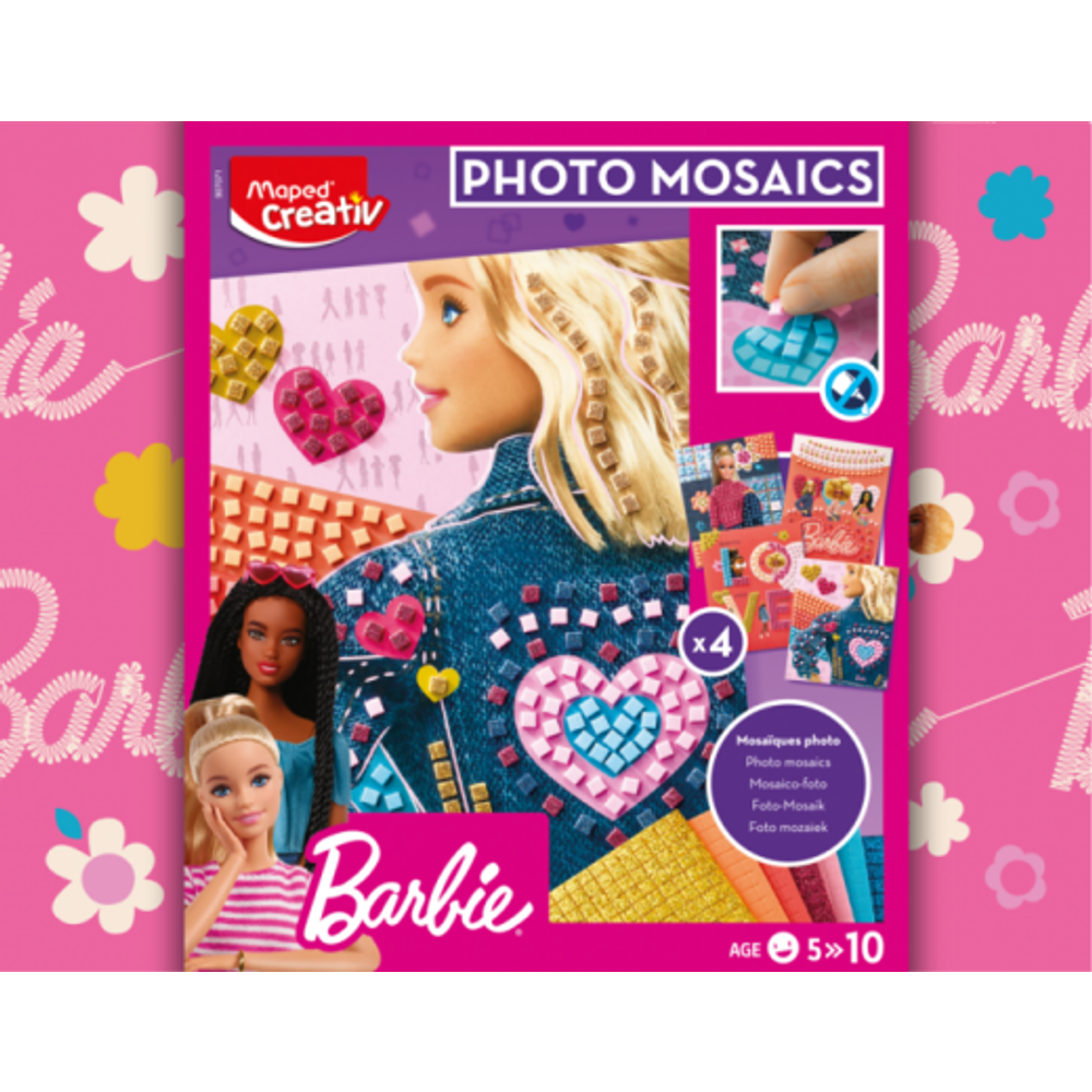 Maped Set PHOTO MOSAICS BARBIE slika 3
