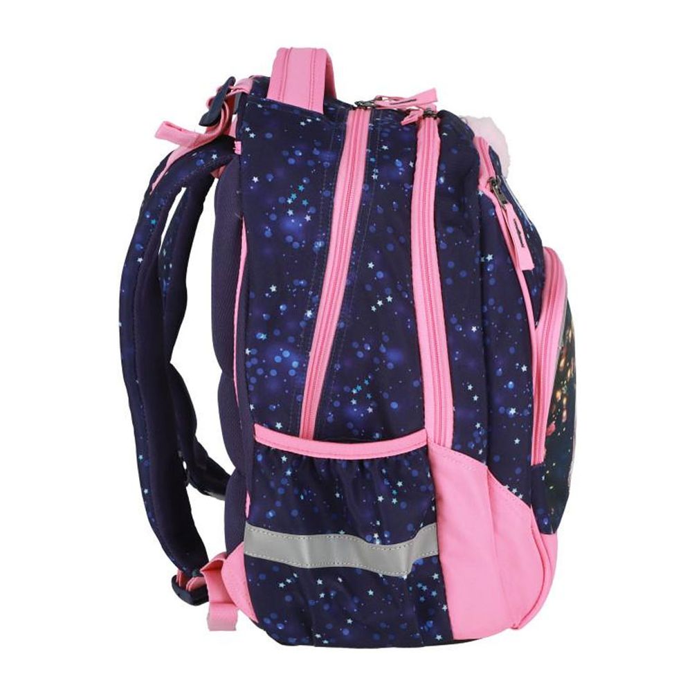 Newbie Ranac 44 cm, White Horse 3D 410534, plavo-roze slika 2