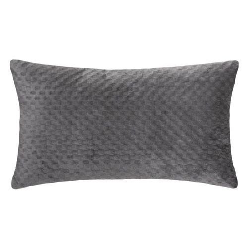 ATMOSPHERA DEKORATIVNI JASTUK DOLCE 38X58CM VELUR/POLIESTER SIVA 172400L slika 1