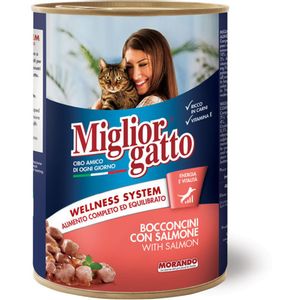 GRATIS Miglior hrana za mačke u limenci, Losos, 405 g