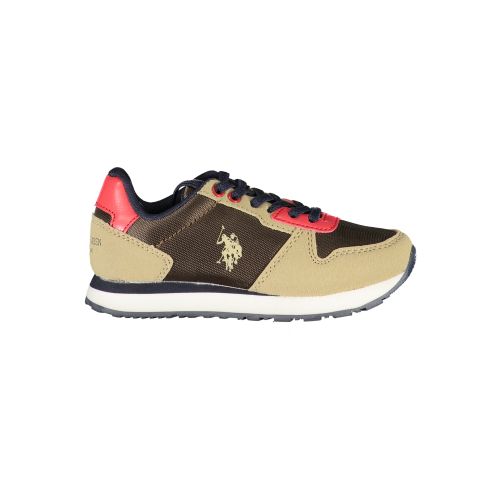 US POLO ASSN. BROWN CHILDREN'S SPORTS SHOES slika 1