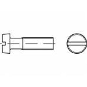 TOOLCRAFT TO-5451321 vijci s cilindričnom glavom M5 10 mm utor mjed 1000 St.