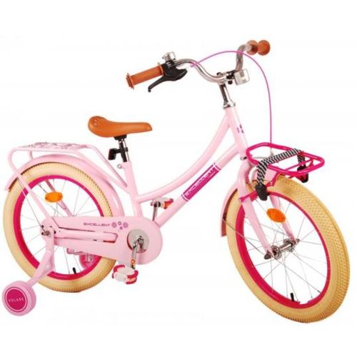 Dječji bicikl Volare Excellent za djevojčice 18" rozi slika 5