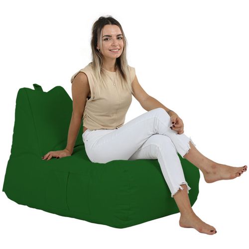 Atelier Del Sofa Vreća za sjedenje, Trendy Comfort Bed Pouf - Green slika 3