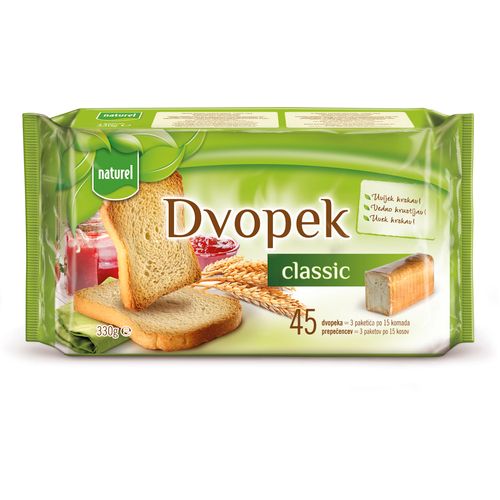 Naturel dvopek classic 330 g slika 1