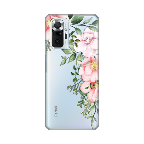 Torbica Silikonska Print Skin za Xiaomi Redmi Note 10 Pro/10 Pro Max Gentle Rose Pattern slika 1