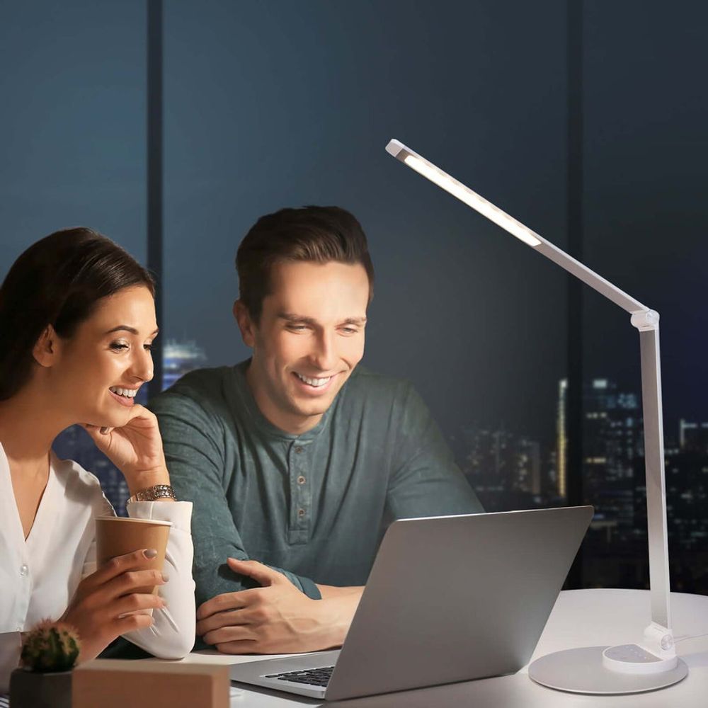 TaoTronics ultra tanka LED stolna lampa TT-DL22 siva slika 7