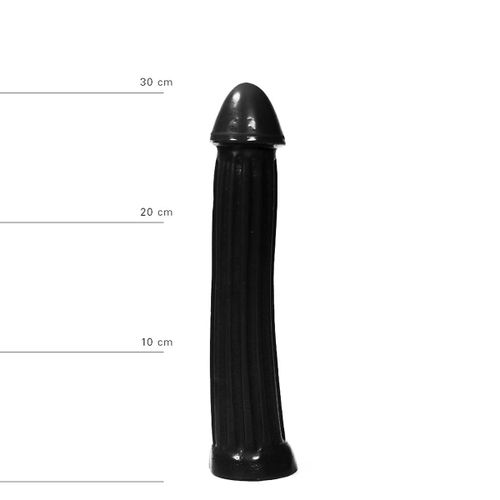 Dildo All Black 31.5 cm slika 2