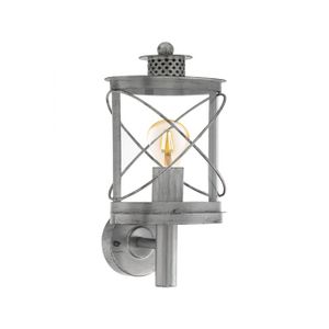 Eglo Hilburn 1 spoljna zidna lampa/1, e27, čelik/srebrno antik 