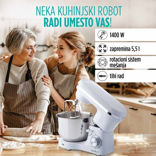 Kuhinjski robot Infinity PRO, 1400W slika 10