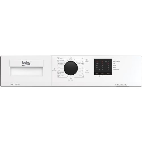 Beko WUE7611DXAW Veš mašina 7 kg, 1200 rpm, ProSmart Inverter Motor, Dubina 49 cm slika 5