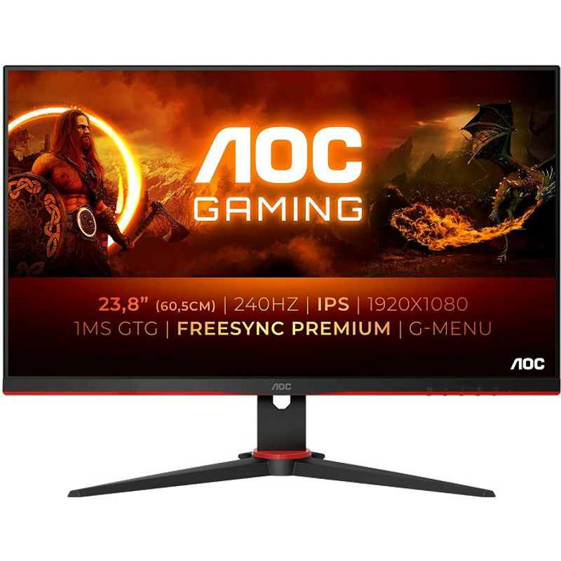 AOC AOC LED Monitor 24G2ZE – 240Hz, 23.8 inča, Full HD image