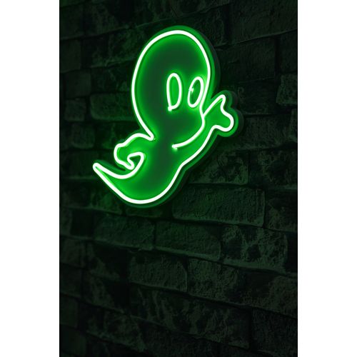 Wallity Ukrasna plastična LED rasvjeta, Casper The Friendly Ghost - Green slika 1